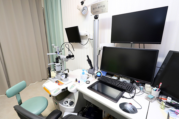 松原眼科クリニック 神戸市東灘区 「笑顔」をモットーに患者一人ひとり、丁寧に診療を行う