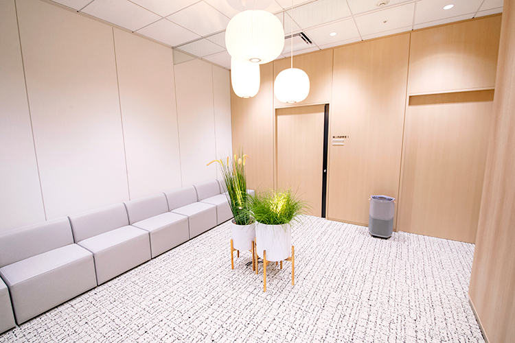 MYメディカルクリニック横浜みなとみらい 横浜市西区 婦人科やマンモグラフィ検査室のあるレディースエリア