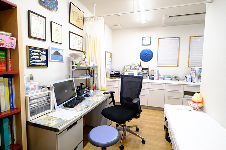 ふじわら小児科 横浜市金沢区 来院目的別に時間帯を分けている