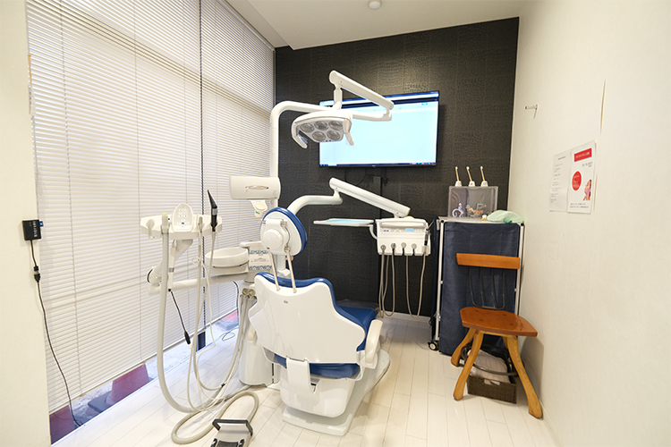 麻布十番の歯医者さん・矯正歯科 港区 患者のプライバシーに配慮された診療スペース