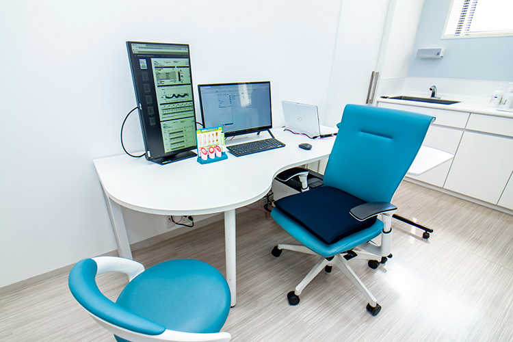 糖尿病内科まつだクリニック 神戸市西区 診察室。チームで療養支援を提供