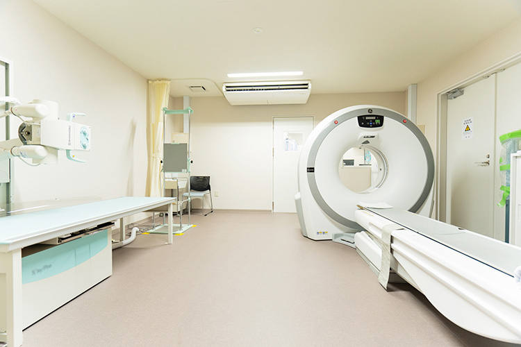 はまぐち呼吸器・内科クリニック 松山市 先進のCT検査機器を導入。短時間での検査実施をめざす