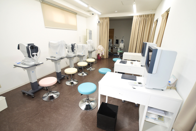 もりや眼科 奈良市 検査室