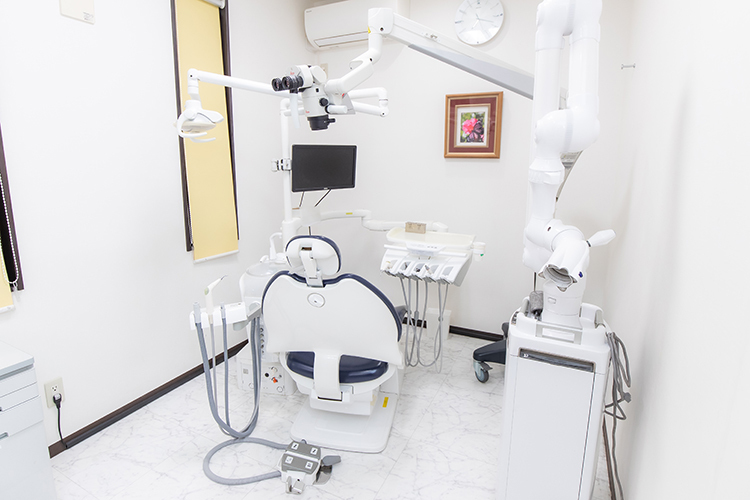 まつい歯科 鹿児島市 車いすのまま入れるバリアフリーの診察室