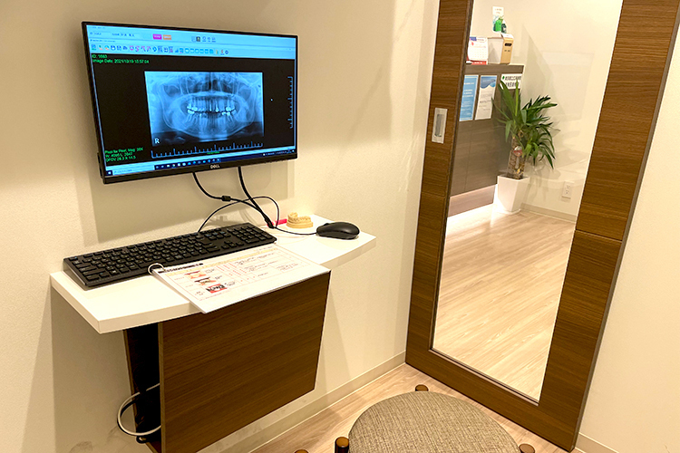 あいあーる歯科恵比寿駅東口医院 渋谷区 カウンセリングルームを完備