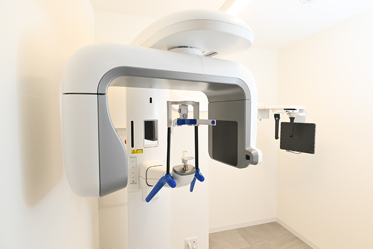 日本橋ひびき矯正歯科 中央区 撮影時間を短縮し、患者の負担を減らすレントゲン機器