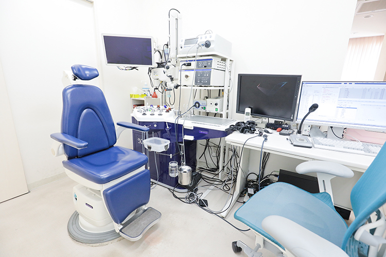 こがねい耳鼻咽喉科クリニック 小金井市 新しい機器も導入し、適切な治療を心がける