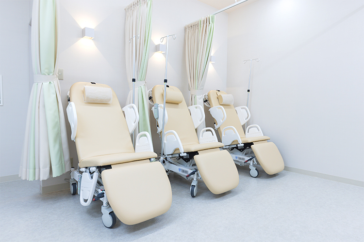 東戸塚駅前西口 おなかの窓口・内科・大腸と胃内視鏡クリニック 横浜市戸塚区 広々としたリカバリールーム