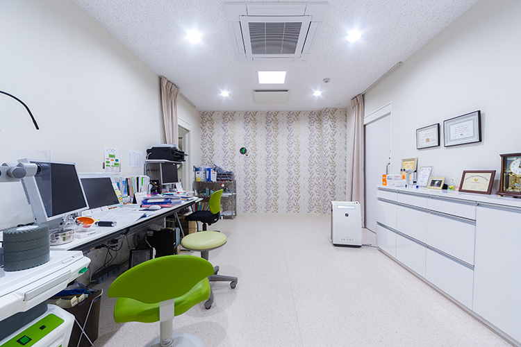 白根医院 安来市 高い志を持って診療にあたるスタッフたちの存在も魅力だ