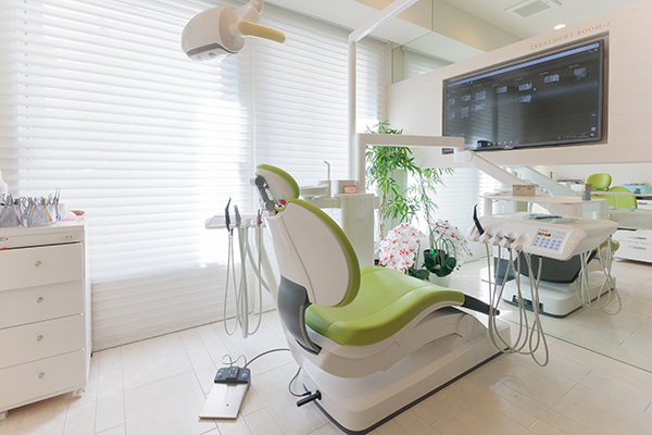 増田歯科・矯正歯科 大阪市北区 プライバシーに配慮したゆったりとした個室も完備