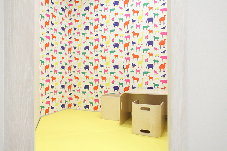 上社しまだ歯科 名古屋市名東区 キッズスペース完備。子どもを連れて通うこともできる