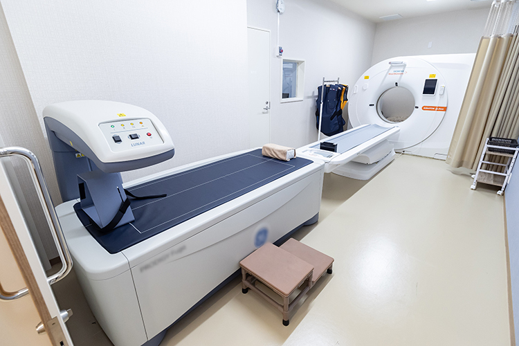 にしぎふ整形外科リハビリクリニック 岐阜市 エコー検査やCT検査もクリニック内で可能