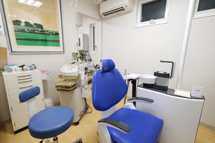 菊田歯科医院 小金井市 プライバシーに配慮された診察室