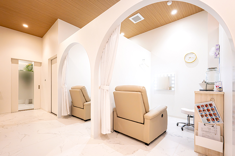 むらつ歯科クリニック 福岡市博多区 半個室のホワイトニング専用ルーム