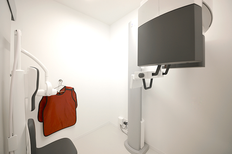 はまもと歯科クリニック 広島市中区 CTやデジタルレントゲン撮影などを行い治療計画を立案