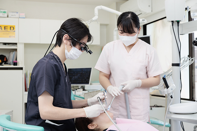 岡部歯科 江戸川区 幅広いニーズに応えるため、総合的かつ高水準な診療の提供を追求