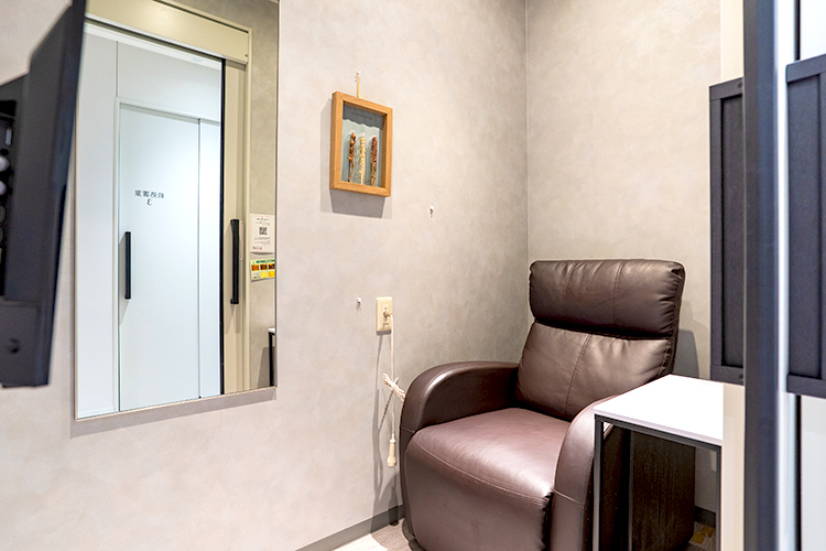 いわした内科おなか診療所 鹿児島市 落ち着いて下剤の服用ができる前処置ルームを3室完備