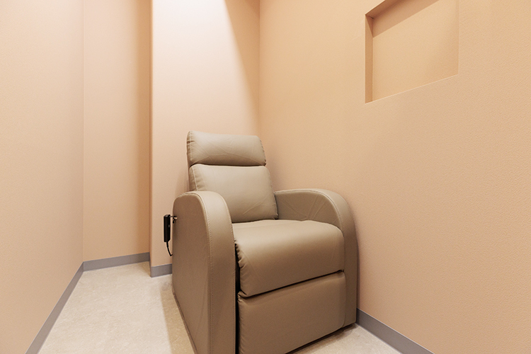 新宿四ツ谷駅睡眠障害・睡眠時無呼吸　はるスリープクリニック 新宿区 プライバシーに配慮した処置室