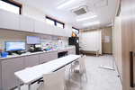 はたけやま内科クリニック 西東京市 血液検査を行う採血室。検査結果をもとに治療方針を決定する