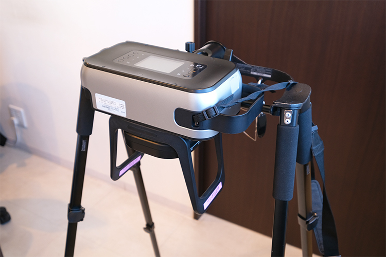まつばらホームクリニック 西東京市 携帯型のエックス線撮影装置も備える