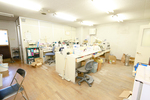 えびす歯科 名古屋市中村区 技工士がここで作業をする