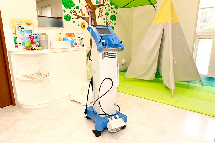 みやちファミリー歯科 名古屋市名東区 体への負担を軽減させるため、歯科用レーザーを導入