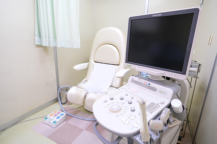 大岩医院 墨田区 婦人科疾患や骨盤底の状態を確認するための検査機器
