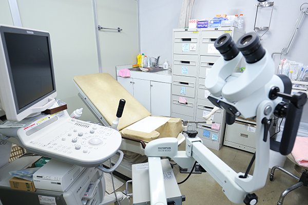 婦人科の検査機器も備えている 20181225 5