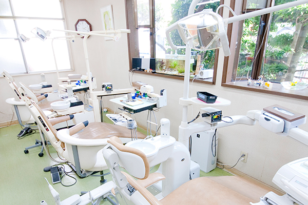 治療を受けながら四季ごとに変わる景色を楽しめる 5