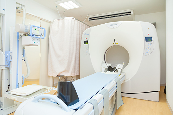 クリニックでは珍しくMRIがあり待ち時間の心配もなく受診可能 5