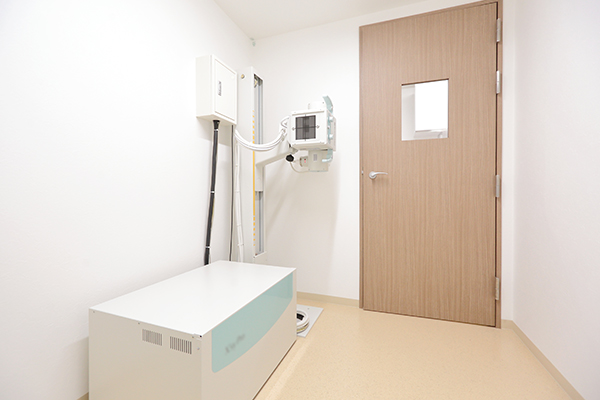 隔離室を完備し、院内感染防止にも配慮されている Cs5