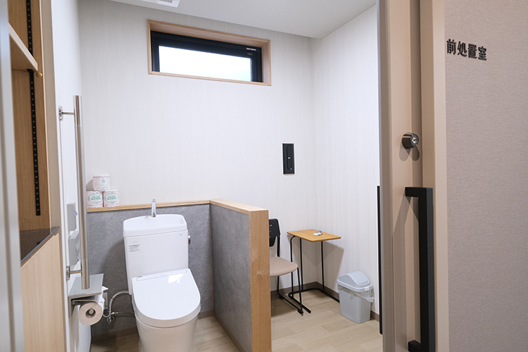 石原内科 蒲郡市 前処置のスペースも確保