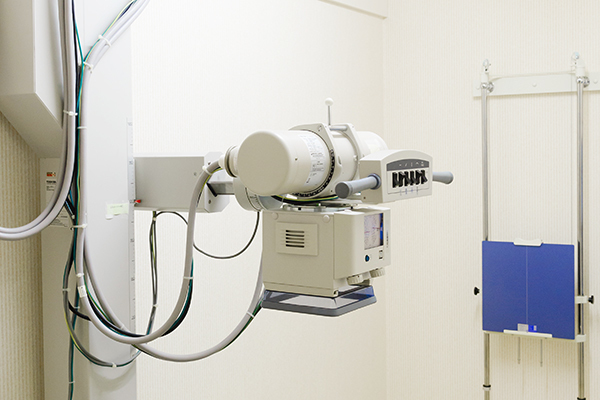 かしの木こどもクリニック 名古屋市西区 エックス線撮影装置も備えている