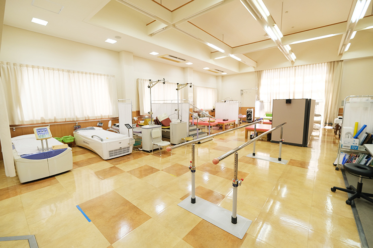 森川整形外科医院 小牧市 リハビリテーション施設は充実した設備がそろう