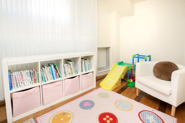 永福すずき歯科 杉並区 院内にはキッズスペースがあり、子ども連れの家族も通いやすい