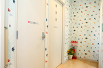 のびのびこどもクリニック 松山市 かわいらしい子ども用トイレも用意
