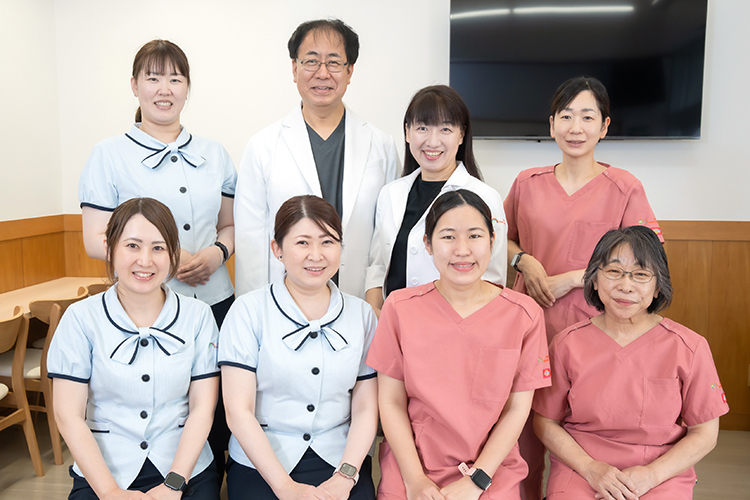 ひだまり内科クリニック 四日市市 院長が信頼を寄せるスタッフたち