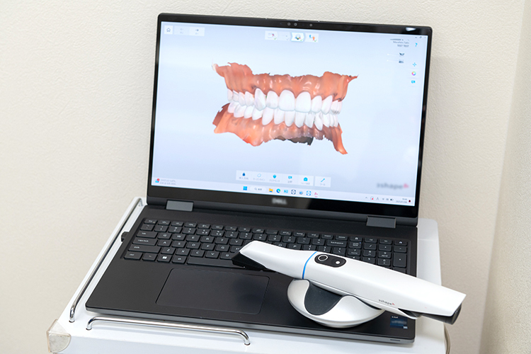 佐藤歯科クリニック 杉並区 口腔内スキャナーなど先端の機器を導入し、治療に臨む
