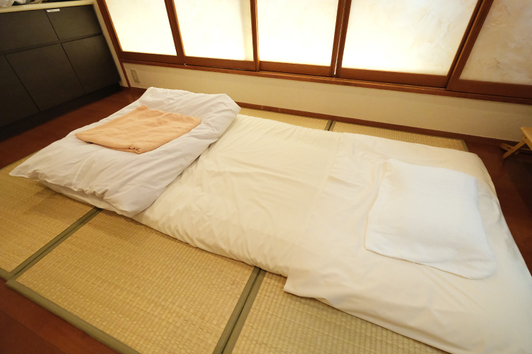 ハーモニーレディースクリニック 神戸市西区 和室の分娩室も完備