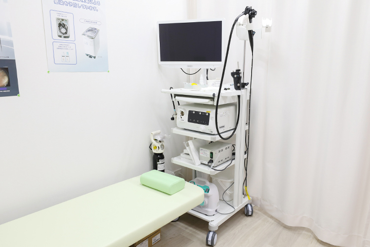 のばら内科クリニック 品川区 内視鏡検査室をはじめ、検査設備も充実
