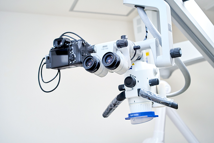 デンタルオフィス青葉台 横浜市青葉区 検査機器を各種導入し、精密な検査や診断に努めている  