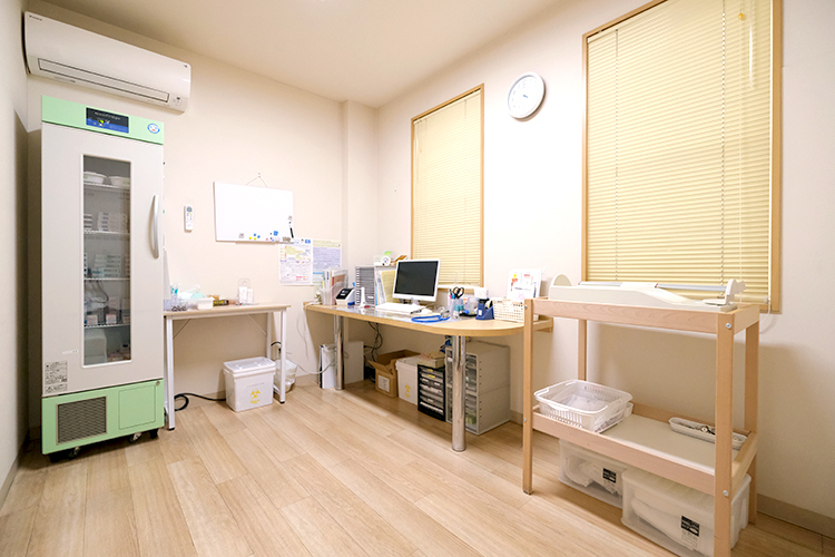 ノアこどもクリニック 八王子市 感染予防のため、隔離室を用意