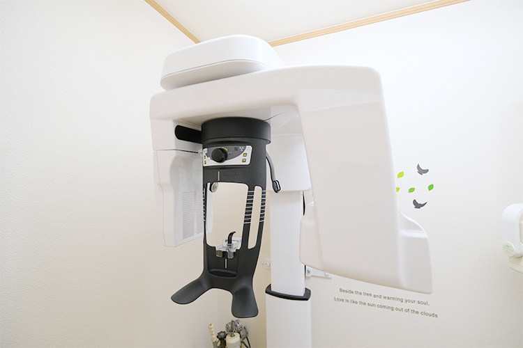 細田歯科医院 柏市 先進の歯科用CTを導入している