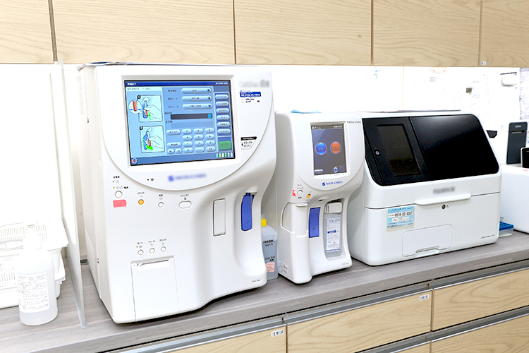 まついファミリアクリニック 岐阜市 各種機器も充実している