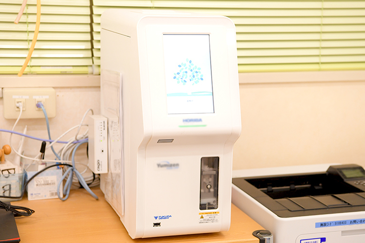 医療法人社団弘知会 わざクリニック 松戸市 各種検査に対応している