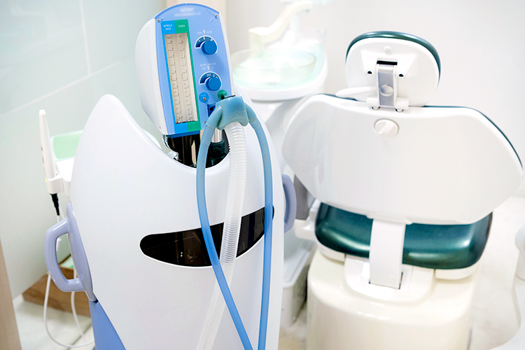 駒込歯科クリニック 北区 笑気ガスによる鎮静法で痛みに配慮