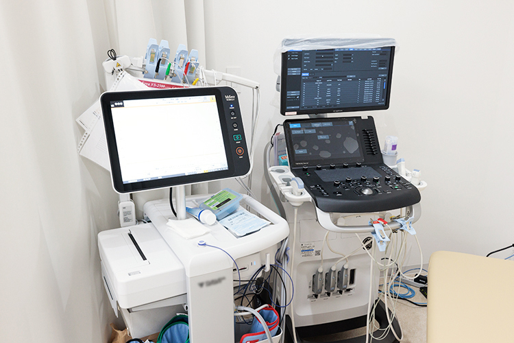武蔵新城メディカルクリニック 川崎市中原区 重篤な疾患の早期発見をめざし、各種検査機器を活用