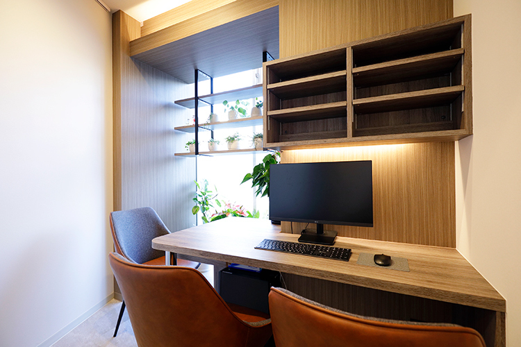 スガオ歯科 八尾市 温かい空間のカウンセリングルーム