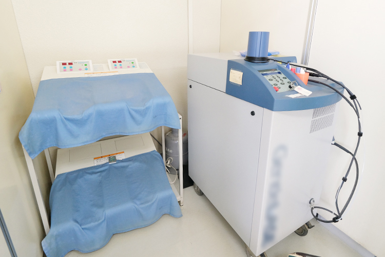 いずみ皮膚科 岐阜市 各種機器も充実している