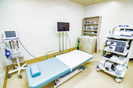芦屋ms内科・消化器内視鏡クリニック 芦屋市 清潔感あふれる内視鏡室
